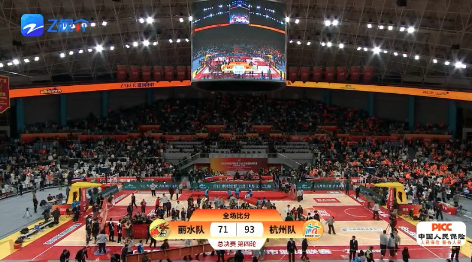 开云体育-93:71！杭州队战胜丽水队夺得浙BA总冠军